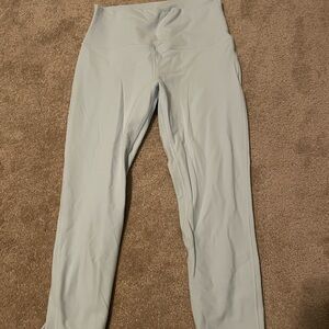 Lululemon align high-rise pant 25”, size 10, in a light bright blue